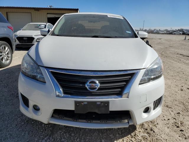 3N1AB7AP3DL764195 - 2013 NISSAN SENTRA S WHITE photo 5