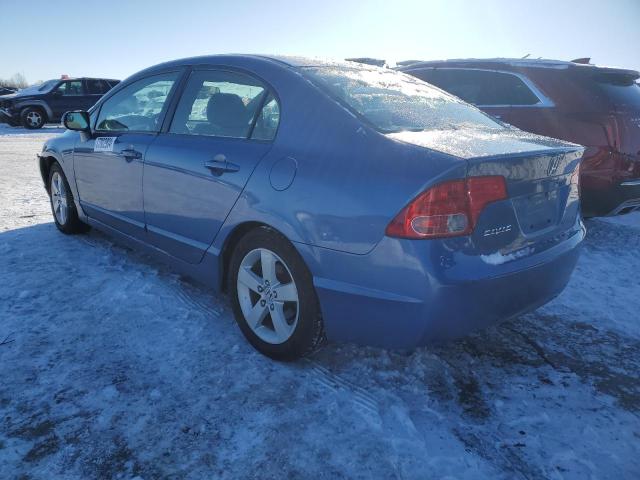 1HGFA16877L136663 - 2007 HONDA CIVIC EX BLUE photo 2