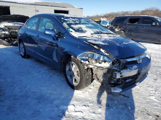 1HGFA16877L136663 - 2007 HONDA CIVIC EX BLUE photo 4