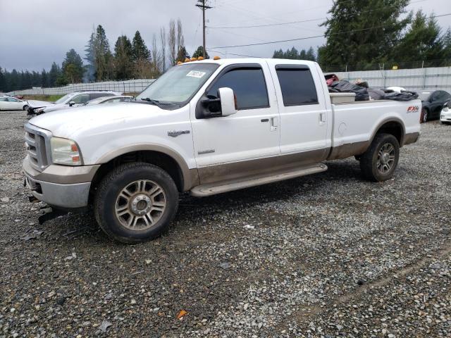 1FTWW31P96EC79885 - 2006 FORD F350 SRW SUPER DUTY WHITE photo 1