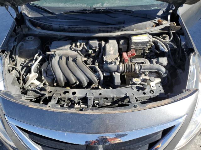 3N1CN7AP0HL814718 - 2017 NISSAN VERSA S GRAY photo 11