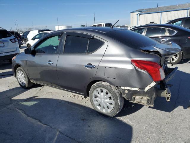 3N1CN7AP0HL814718 - 2017 NISSAN VERSA S GRAY photo 2