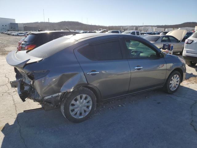 3N1CN7AP0HL814718 - 2017 NISSAN VERSA S GRAY photo 3