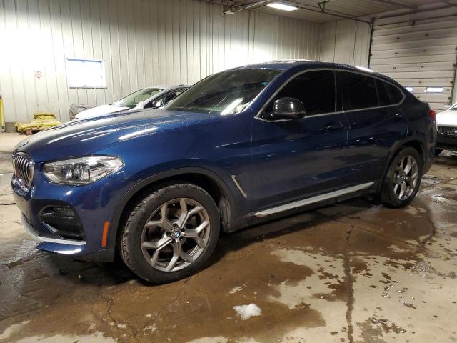 5UX2V1C06L9B39997 - 2020 BMW X4 XDRIVE30I BLUE photo 1