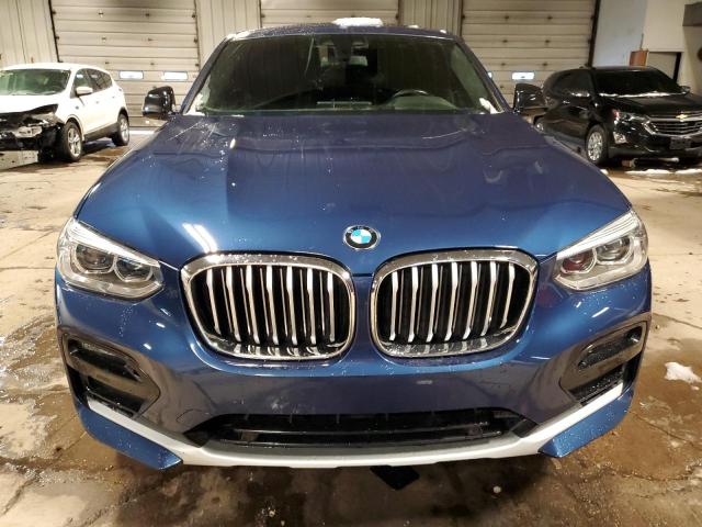 5UX2V1C06L9B39997 - 2020 BMW X4 XDRIVE30I BLUE photo 5