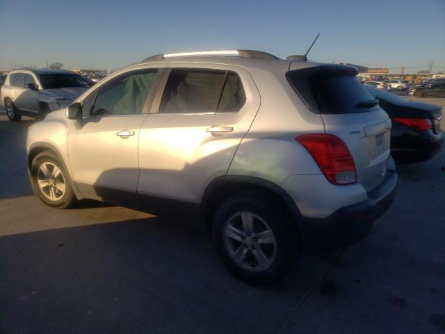 3GNCJLSB8FL254746 - 2015 CHEVROLET TRAX 1LT SILVER photo 2