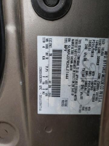 5LMFU27R34LJ11444 - 2004 LINCOLN NAVIGATOR ყავისფერი ფოტო 13