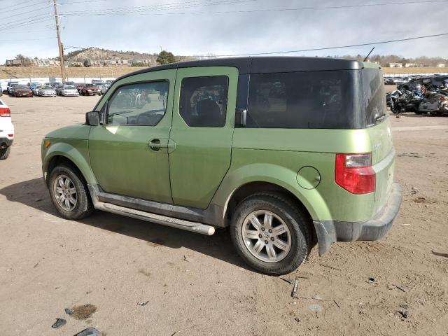 5J6YH28776L020644 - 2006 HONDA ELEMENT EX GREEN photo 2