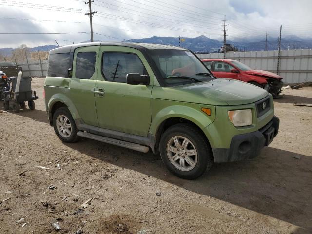 5J6YH28776L020644 - 2006 HONDA ELEMENT EX GREEN photo 4