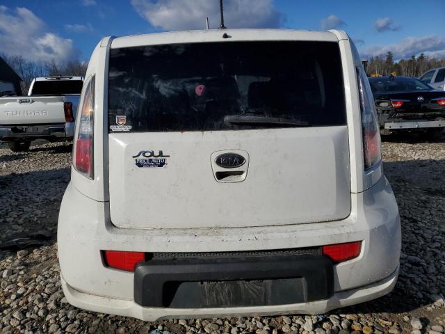 KNDJT2A28B7328333 - 2011 KIA SOUL + WHITE photo 6