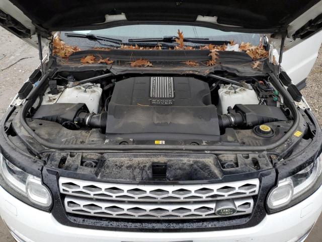 SALWR2WFXEA378506 - 2014 LAND ROVER RANGE ROVE HSE WHITE photo 12