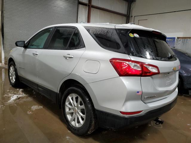 3GNAXHEV9MS177588 - 2021 CHEVROLET EQUINOX LS SILVER photo 2