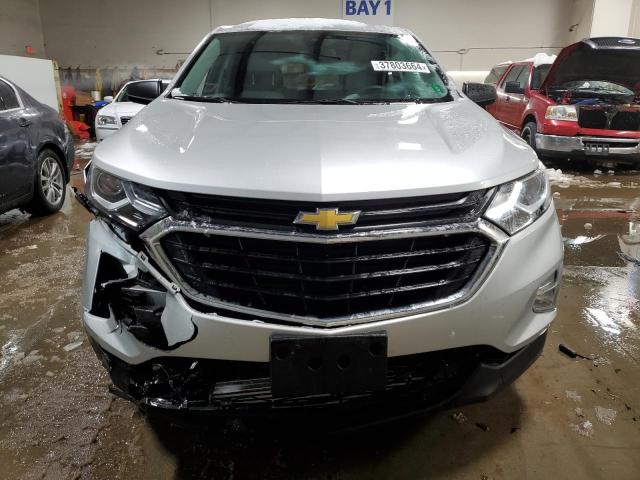 3GNAXHEV9MS177588 - 2021 CHEVROLET EQUINOX LS SILVER photo 5