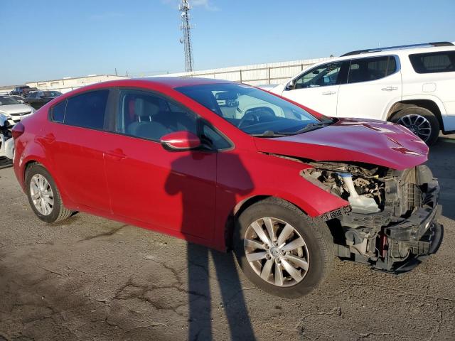 KNAFX4A64G5577284 - 2016 KIA FORTE LX RED photo 4