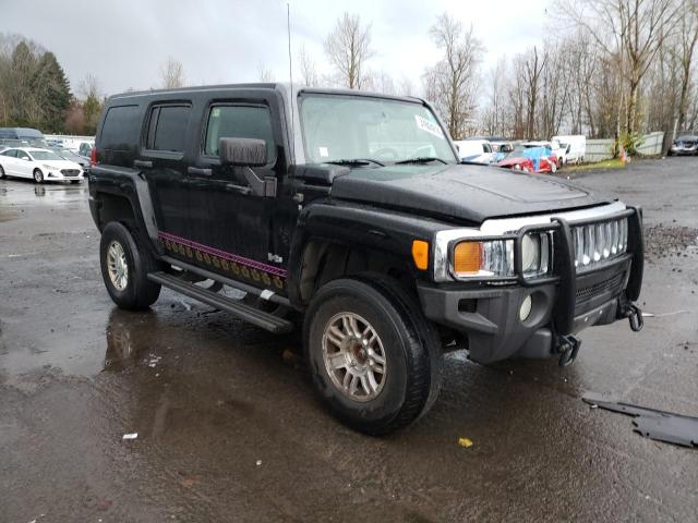 5GTDN136568314142 - 2006 HUMMER H3 BLACK photo 4