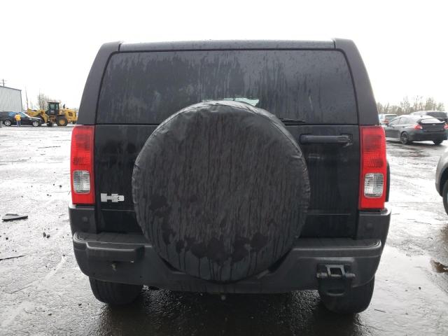 5GTDN136568314142 - 2006 HUMMER H3 BLACK photo 6