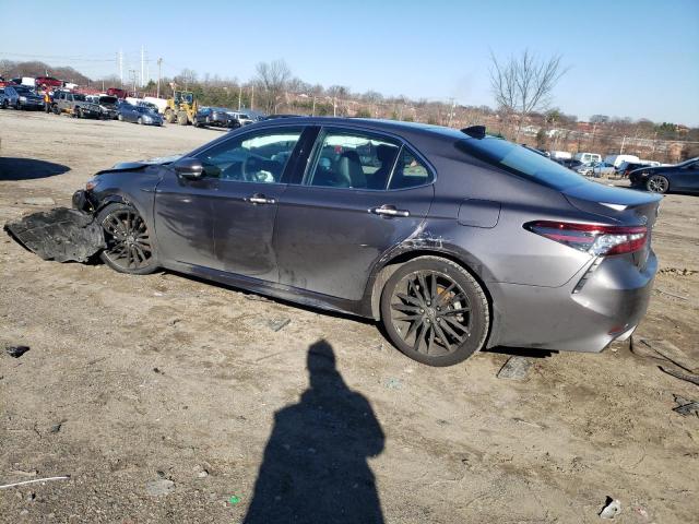 4T1K61AK2NU071578 - 2022 TOYOTA CAMRY XSE GRAY photo 2