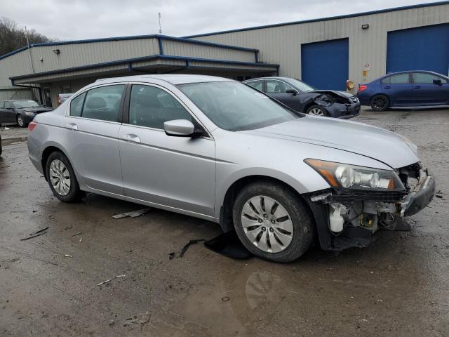 1HGCP2F36BA071935 - 2011 HONDA ACCORD LX SILVER photo 4