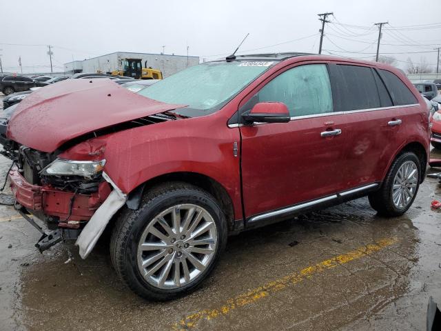 2LMDJ8JK7DBL01589 - 2013 LINCOLN MKX RED photo 1