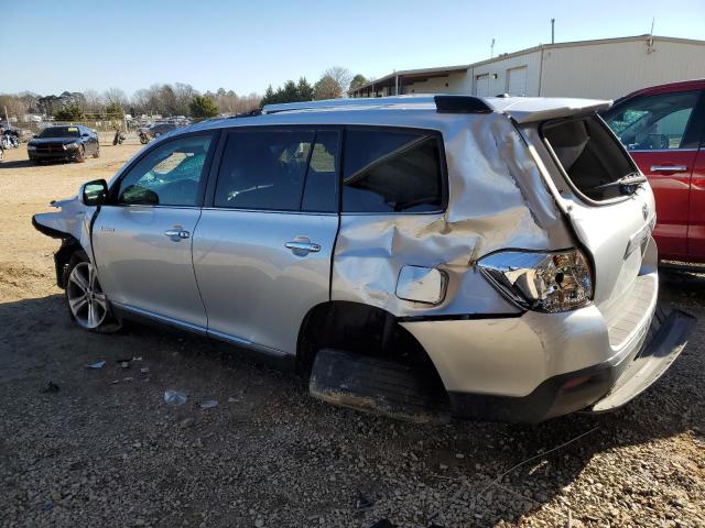 5TDDK3EH2CS148731 - 2012 TOYOTA HIGHLANDER LIMITED SILVER photo 2