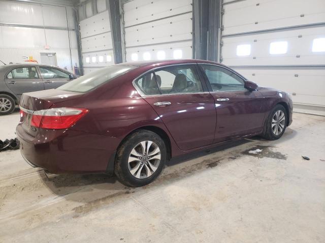 1HGCR2F36FA117120 - 2015 HONDA ACCORD LX MAROON photo 3