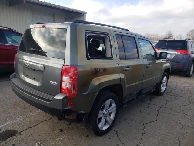 1C4NJPFA6CD610252 - 2012 JEEP PATRIOT LA GRAY photo 3