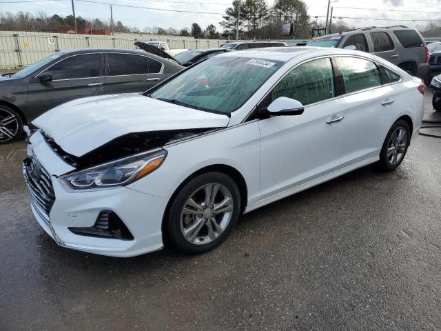 5NPE34AF9JH639831 - 2018 HYUNDAI SONATA SPORT WHITE photo 1