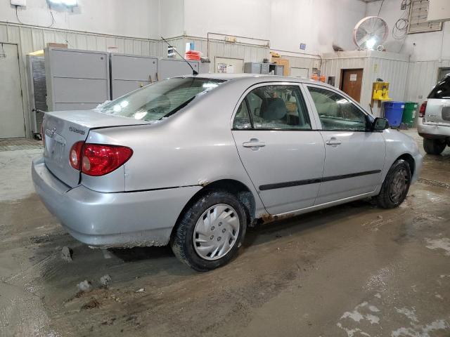 1NXBR32E46Z641822 - 2006 TOYOTA COROLLA CE SILVER photo 3