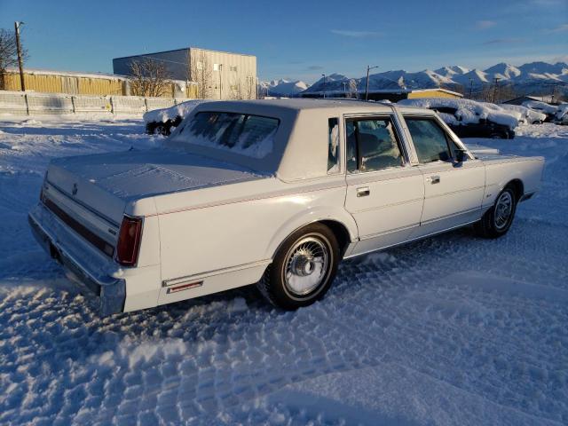 1LNBM81F9JY634730 - 1988 LINCOLN TOWN CAR WHITE photo 3