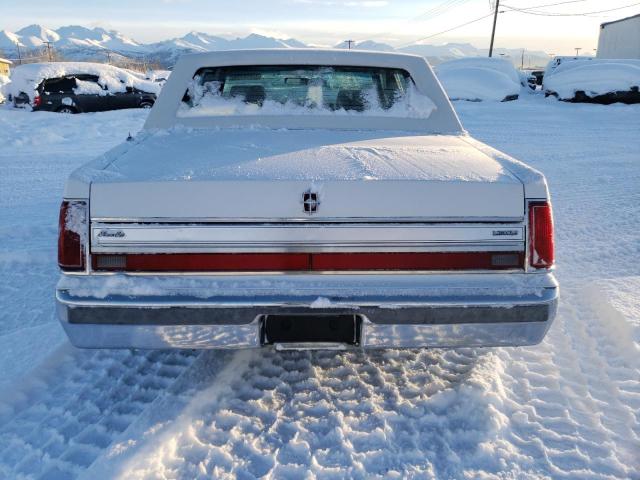 1LNBM81F9JY634730 - 1988 LINCOLN TOWN CAR WHITE photo 6