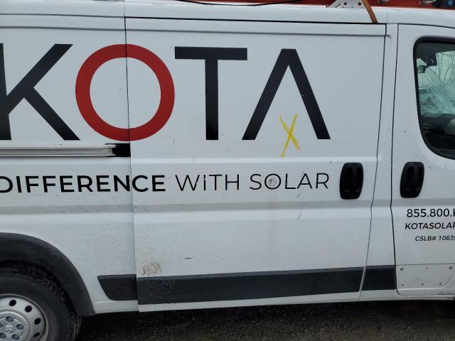 3C6TRVAG0KE532071 - 2019 RAM PROMASTER 1500 STANDARD WHITE photo 10