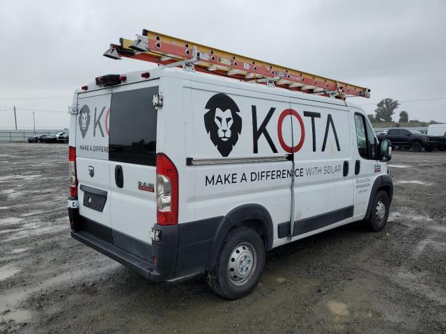 3C6TRVAG0KE532071 - 2019 RAM PROMASTER 1500 STANDARD WHITE photo 3