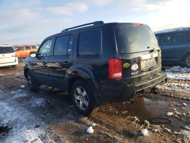 5FNYF4H5XBB010791 - 2011 HONDA PILOT EXL BLACK photo 2