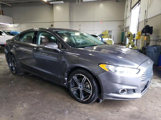 3FA6P0T9XGR383378 - 2016 FORD FUSION SE GRAY photo 4