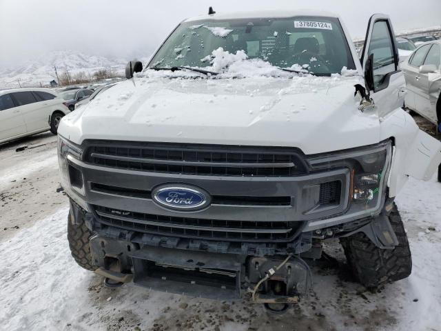 1FTEW1E48KFA25430 - 2019 FORD F150 SUPERCREW WHITE photo 5