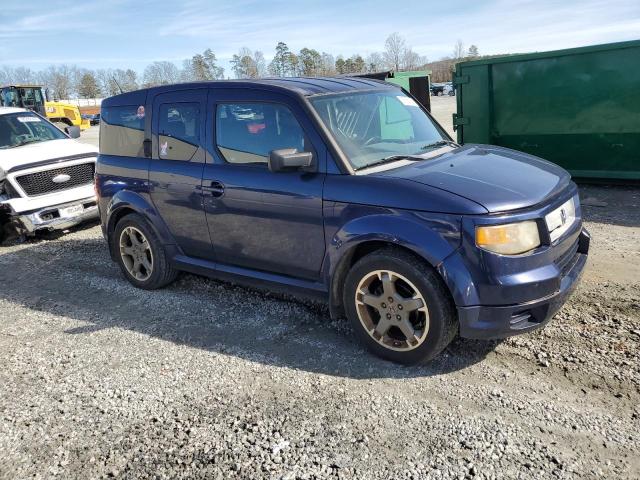 5J6YH18968L016468 - 2008 HONDA ELEMENT SC BLUE photo 4