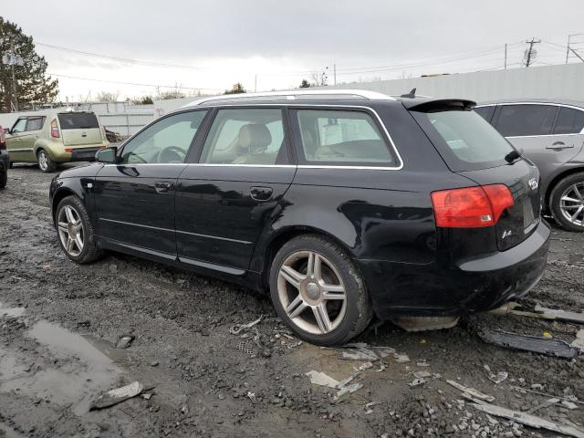 WAUKF78E58A073206 - 2008 AUDI A4 2.0T AVANT QUATTRO BLACK photo 2