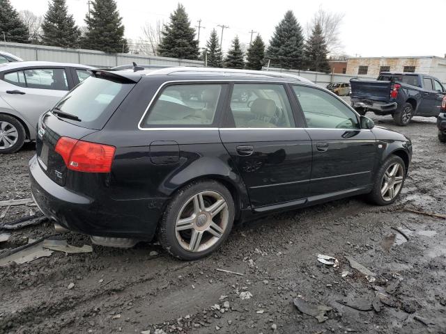 WAUKF78E58A073206 - 2008 AUDI A4 2.0T AVANT QUATTRO BLACK photo 3