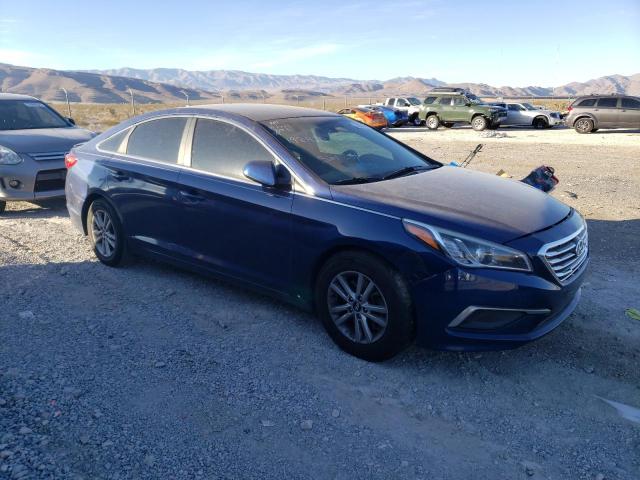 5NPE24AF7GH384723 - 2016 HYUNDAI SONATA SE BLUE photo 4