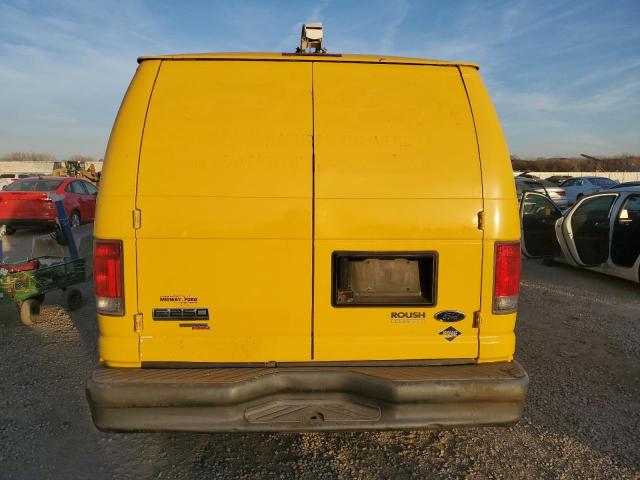 1FTNE2ELXCDB26417 - 2012 FORD ECONOLINE E250 VAN YELLOW photo 6