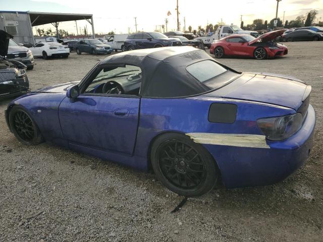 JHMAP11423T006469 - 2003 HONDA S2000 BLUE photo 2