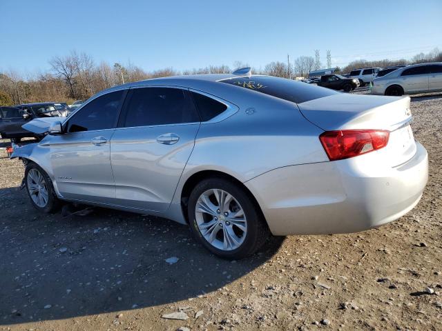 2G1115SLXF9162862 - 2015 CHEVROLET IMPALA LT SILVER photo 2