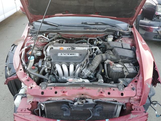 1HGCM568X7A108420 - 2007 HONDA ACCORD EX RED photo 11