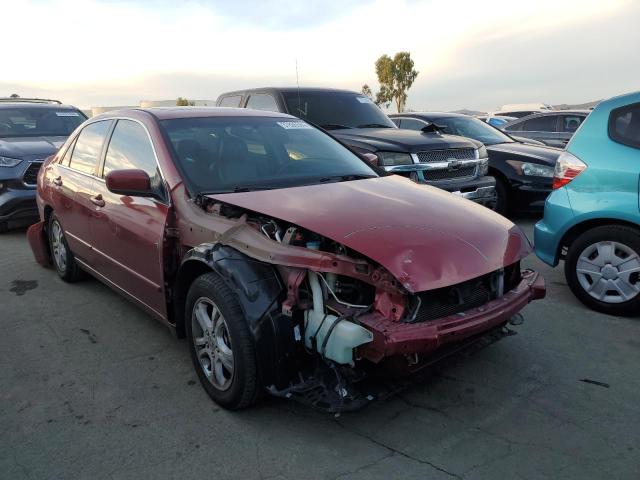 1HGCM568X7A108420 - 2007 HONDA ACCORD EX RED photo 4