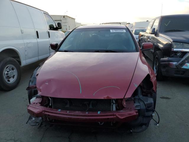 1HGCM568X7A108420 - 2007 HONDA ACCORD EX RED photo 5