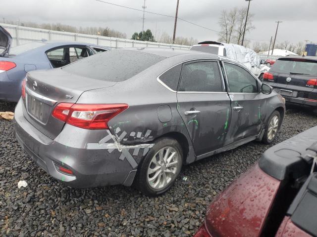 3N1AB7AP9KY272464 - 2019 NISSAN SENTRA S GRAY photo 3