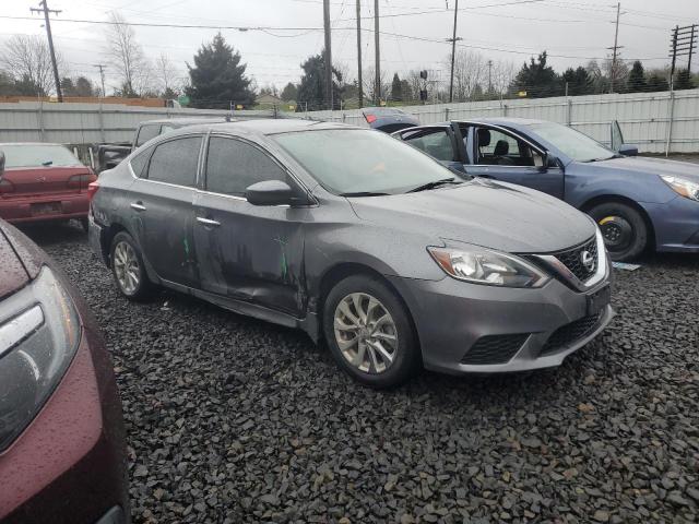 3N1AB7AP9KY272464 - 2019 NISSAN SENTRA S GRAY photo 4