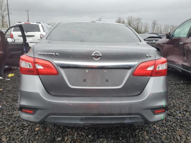 3N1AB7AP9KY272464 - 2019 NISSAN SENTRA S GRAY photo 6