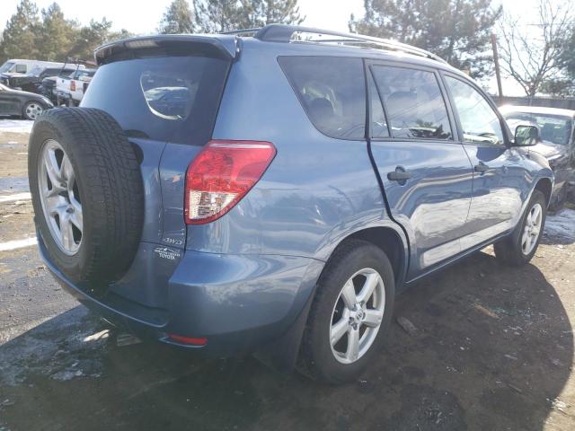 JTMBK33V786039334 - 2008 TOYOTA RAV4 BLUE photo 3