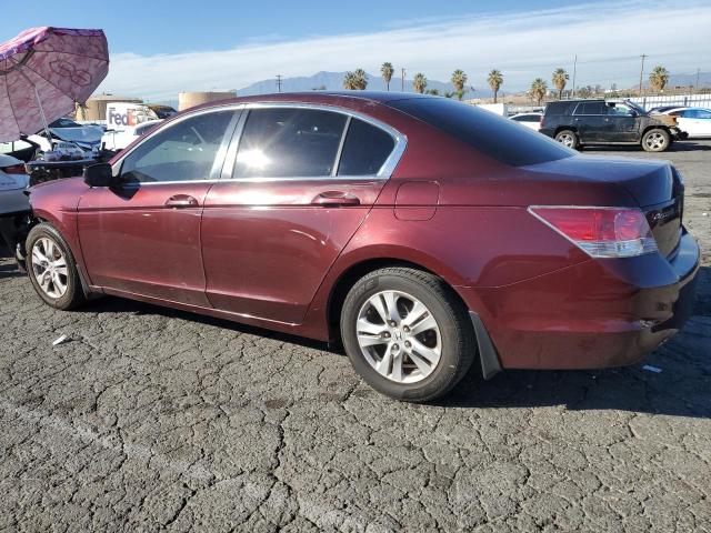 1HGCP2F47AA174157 - 2010 HONDA ACCORD LXP BURGUNDY photo 2